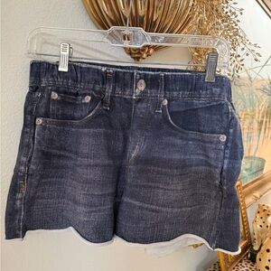 Rag & Bone Miramar Trompe L'Oeil cotton sweatpant short. Size M